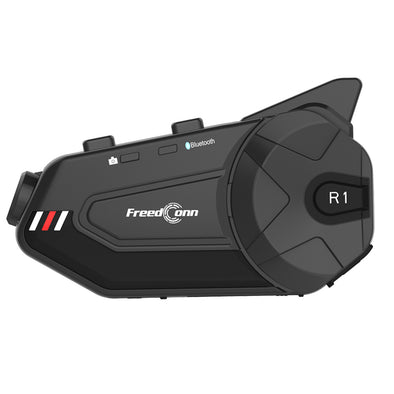 Motorcycles Bluetooth WiFi recorder group intercom headset R1 PLUS