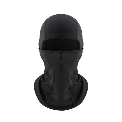 motorcycle face mask in black
