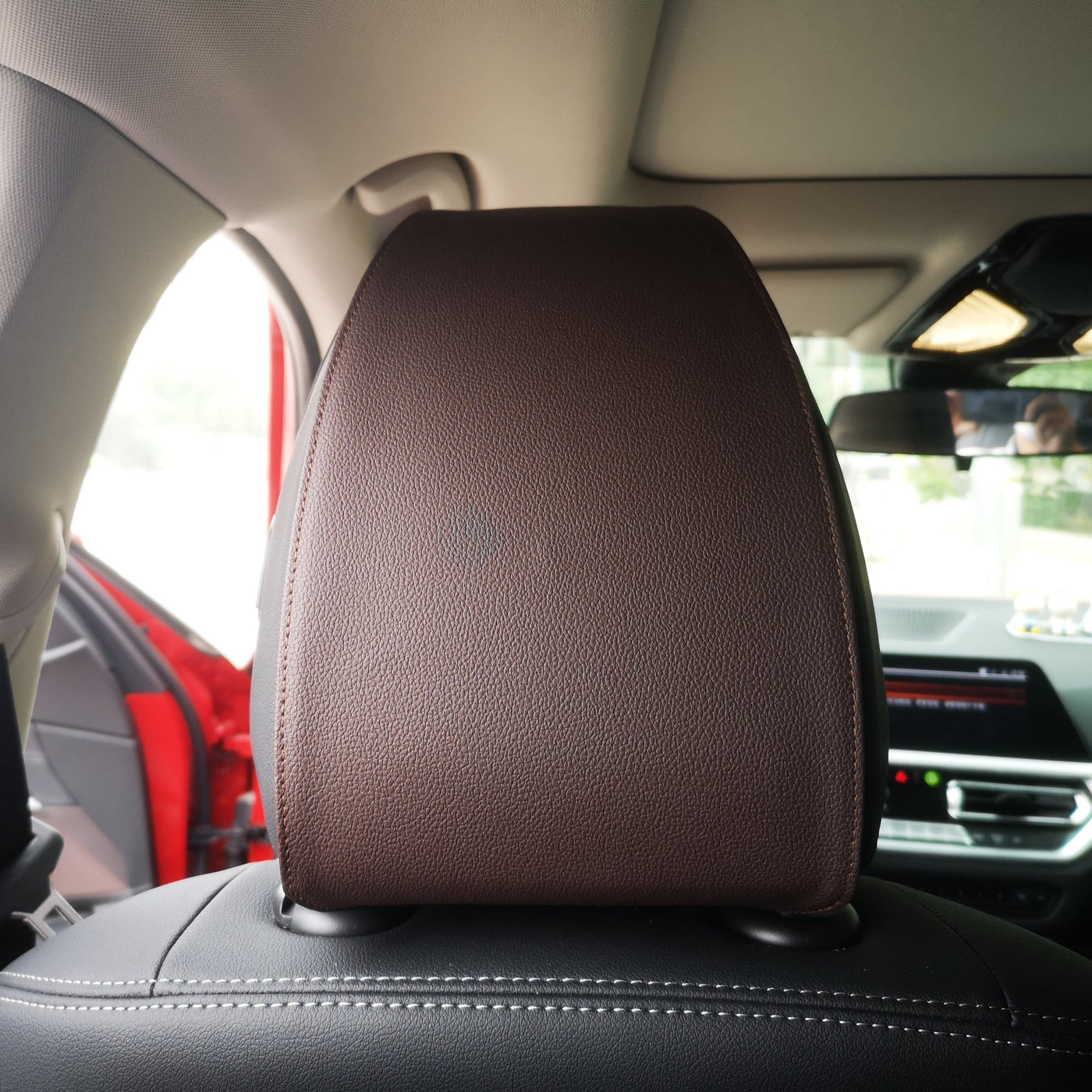 Autositz Kopfstütze Kissen Reiseauflage Nackenkissen Stützlösung