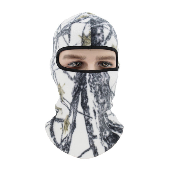 Máscara facial feminina para motocicleta à prova de vento e chapéu de máscara quente