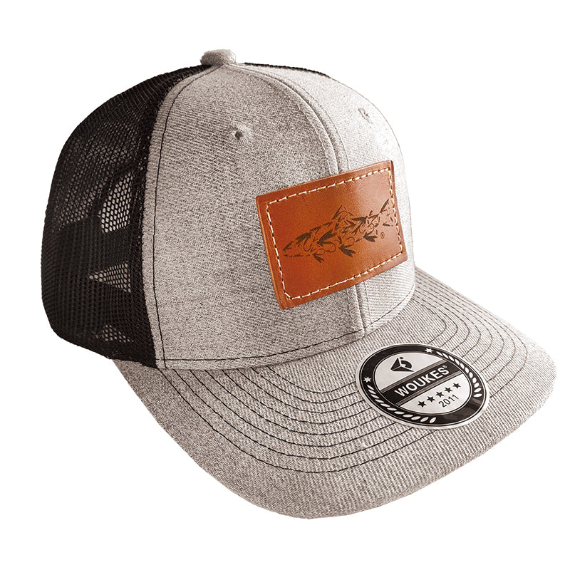 Leather Patch Hat Fishing Hat – GOandStOp