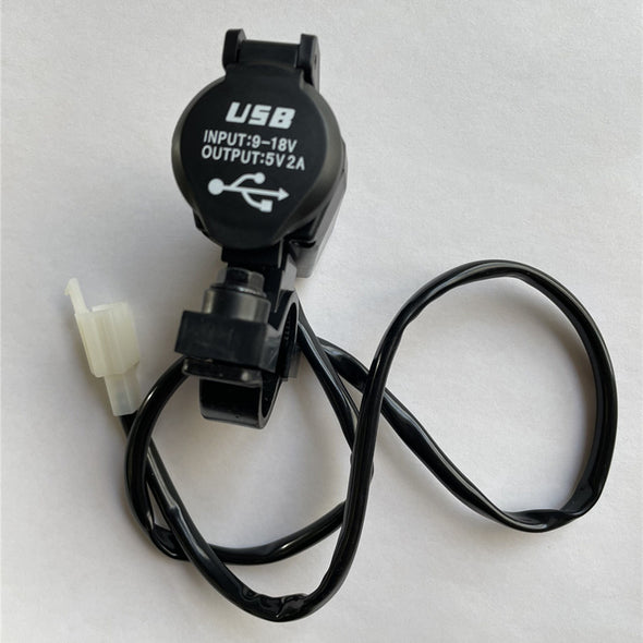 Motorcycle Scooter Phone Charger With Holder